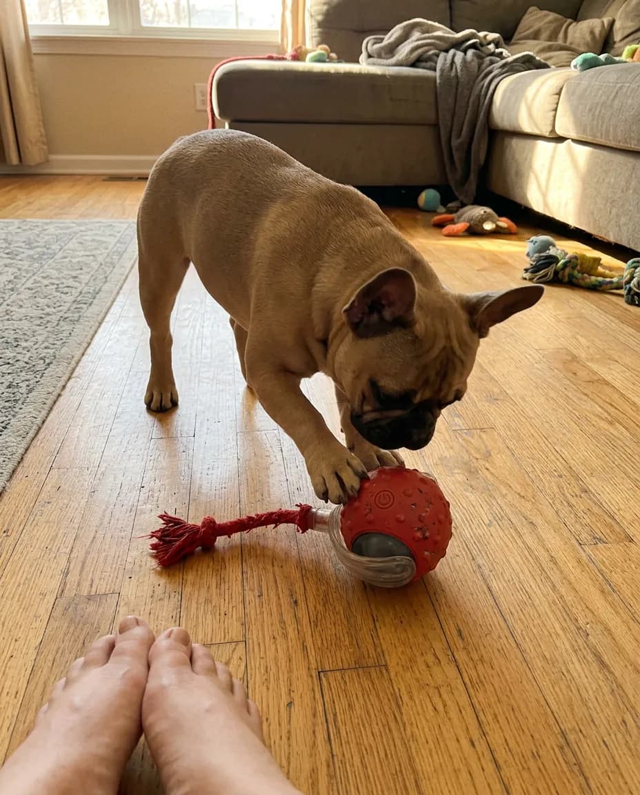 Way more engaging than a normal ball